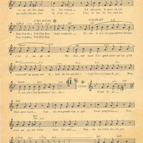 Sheet music used, set of 3 French booklets with singer photos 1920-1935
