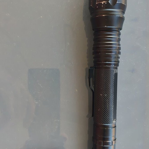 Rechargeable flashlight used with zoom and two LX 18650 6800mAh batteries