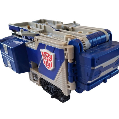 Transformers Armada Super Class Optimus Prime with Sparkplug 2002 used
