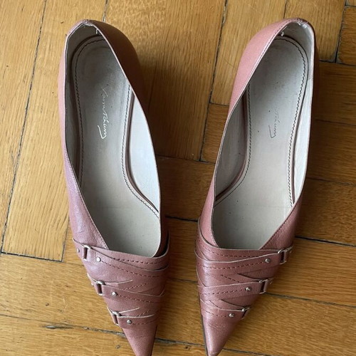 Chaniotakis ballerinas used, size 38, rotten apple color