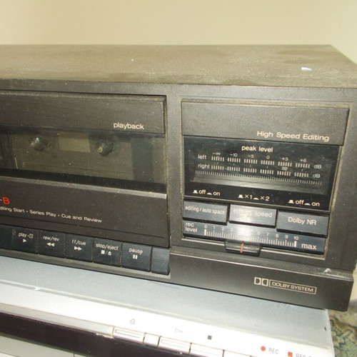 Technics RS-T130 double cassette player used