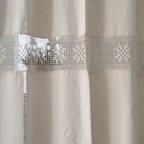 2 HANDMADE TRADITIONAL CURTAINS