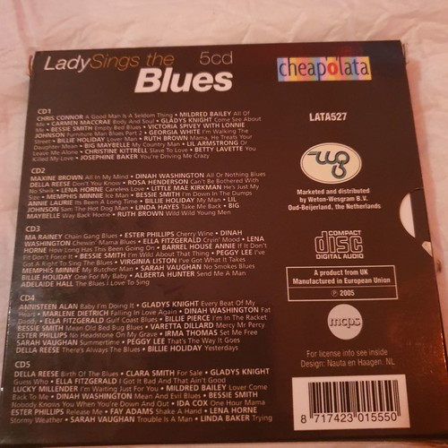 Billie Holiday 5 CD new, jazz