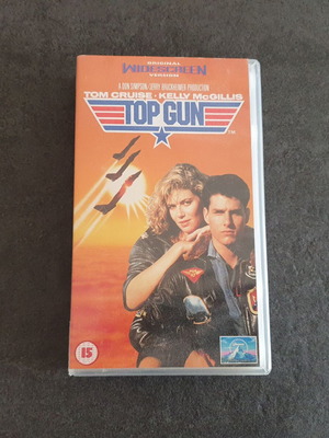 Top Gun βιντεοκασέτα μεταχειρισμένη, αγγλική έκδοση, δράσης