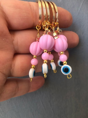 Handmade Martyrika in Pink and Gold Shades