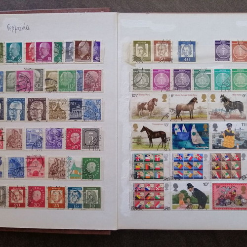 European Stamp Collection used with Thematic Series