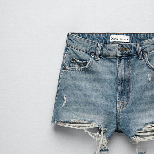 Zara denim shorts like new, size 40