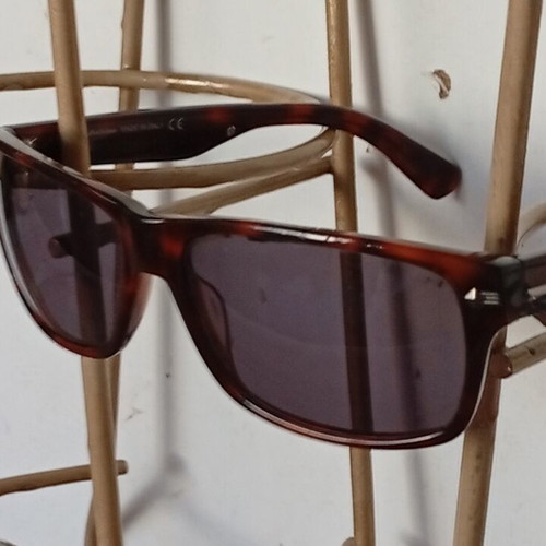 Sunglasses Gian Marco Venturi used, brown frame, blue lenses