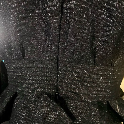 Starry Night Gothic Blouse new, size M, black with silver