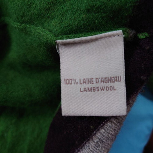 Hartford wool modern men's cardigan used, green size M/L