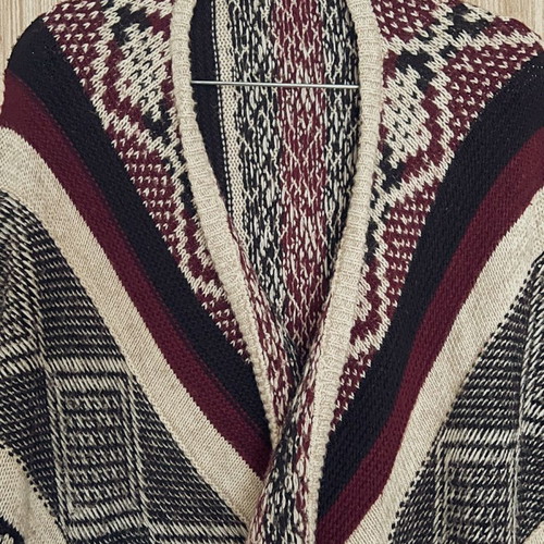 Toi Moi knitted cardigan used, vintage multicolor, size M/L