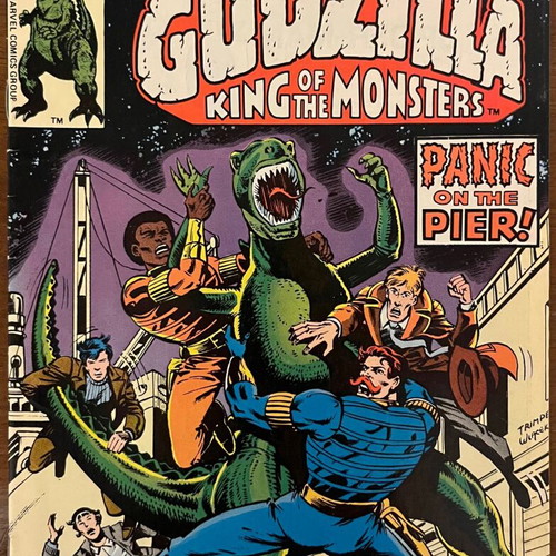 Godzilla: King of the Monsters No.19 comic used, Marvel Comics Group