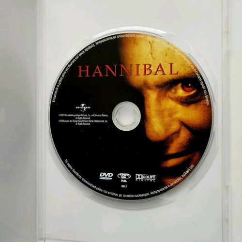 Hannibal DVD like new with subtitles