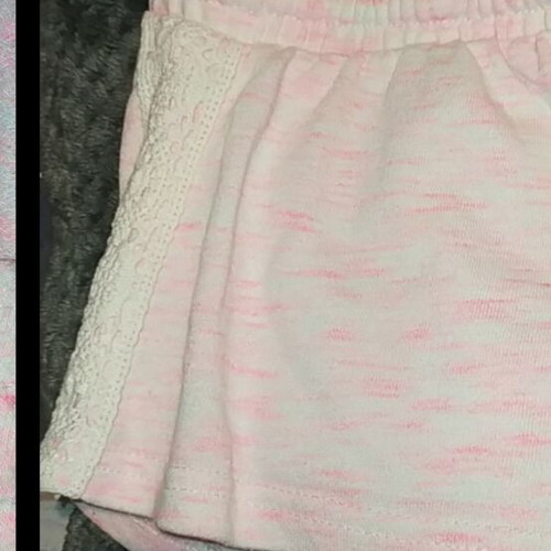 Sports shorts like new, pink and white