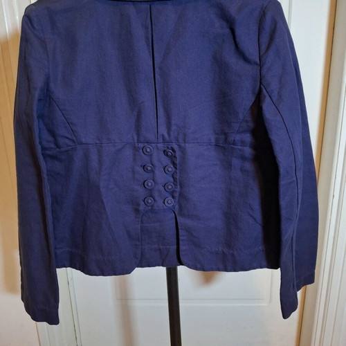 Hoss cotton jacket blue like new