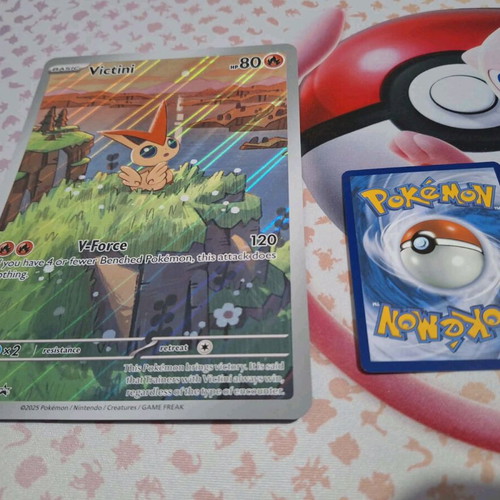 Victini Holo Promo Jumbo Card like new - 6,00 - Vendora.cy Victini Holo Promo Jumbo Card like new - 6,00 - Vendora.cy