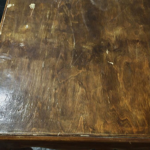 Wooden vintage dining table 135x100x80 cm