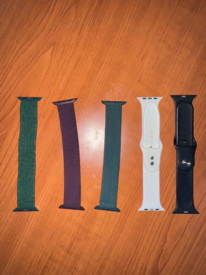 Apple Watch Bands like new, multicolor