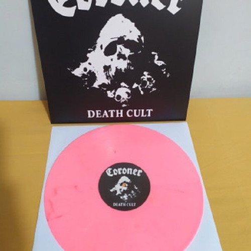 Coroner Death Cult vinyl LP pink, new