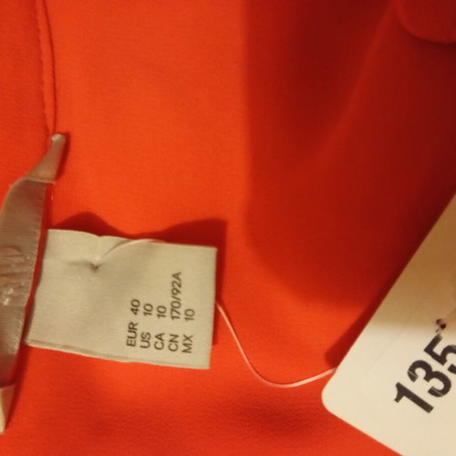 Shirts H&M and Andrea new, size 40, red and pink, pack of 2