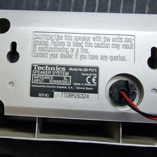 Technics SB-PS75 surround satellite speakers