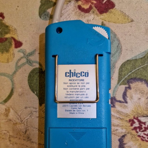 Vintage Chicco baby monitor used, 90's