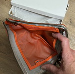 Camper orange wristlet bag 14x22 new