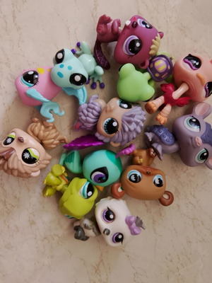 Littlest Pet Shop φιγούρες μεταχειρισμένες, συλλογή 11 τεμαχίων