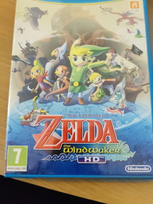 The Legend of Zelda The Windwaker HD WiiU like new