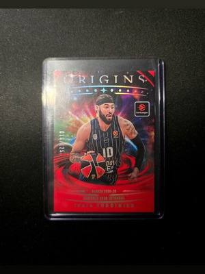 Isaia Cordinier Origins Euroleague 2025-26 card limited to 125