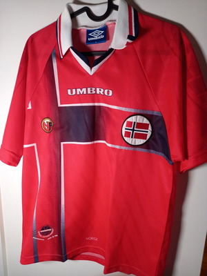 Αθλητική μπλούζα Umbro Norway 1997-98 μεταχειρισμένη, συλλεκτική