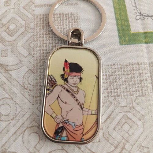 Double-sided keychains with Pepito and Tsipiripo, pack of 2