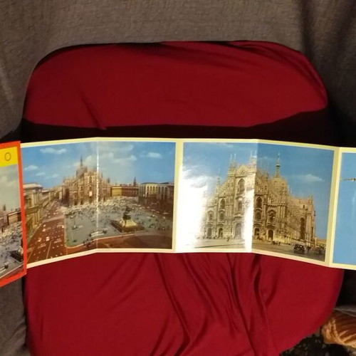 Italian travel brochures used, set of 5, 1950s-60s