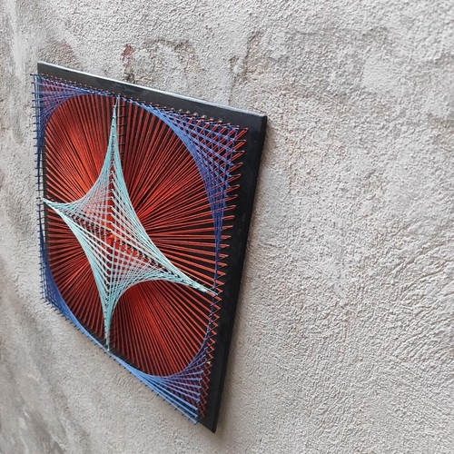 NOVA Handmade 3D String Art Wall Decor