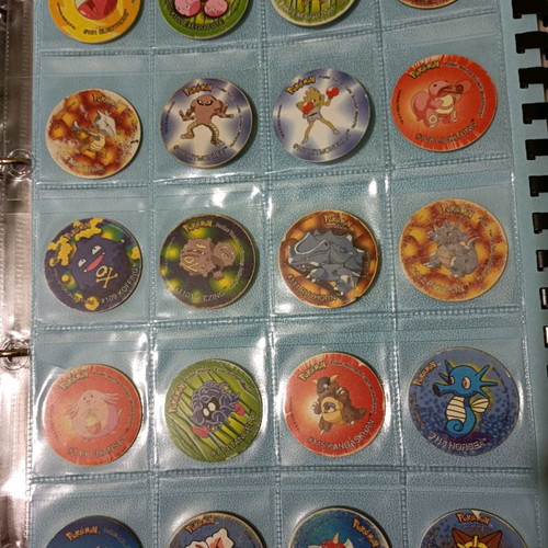 Pokémon tags used, pack of 182 single pieces