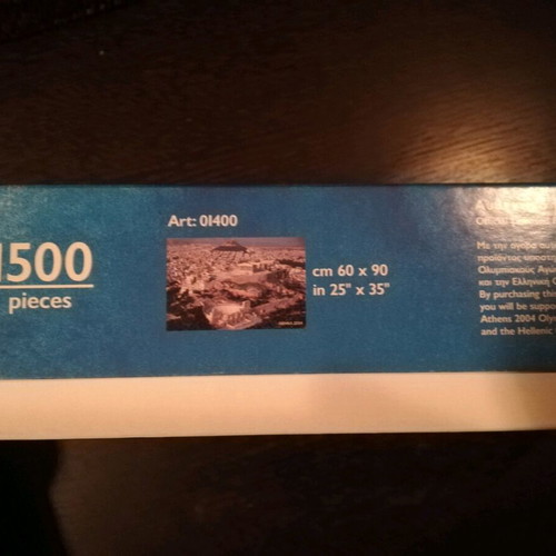 Olympic Games Puzzle 2004 like new, 1500 pieces