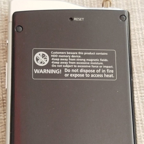 Samsung YH-J70 MP3 Player vintage used for parts or repair