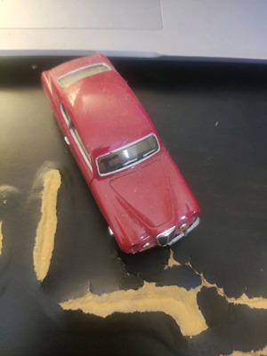 Lancia Aurelia GT B20 1951 1:43 Solid Model Car used, red