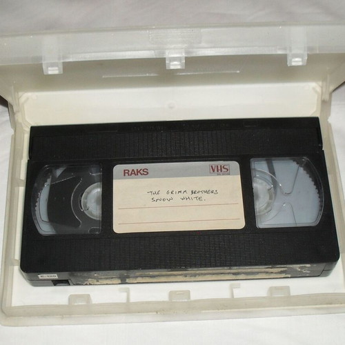 Nightmare in the Black Forest VHS used with copied tape