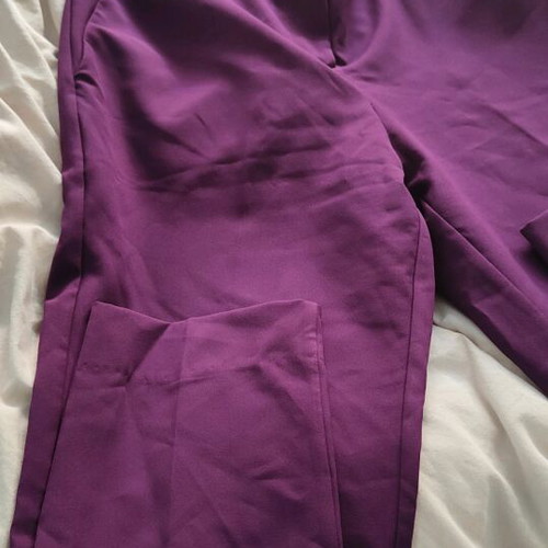 Toi&Moi office pants like new, size M, purple