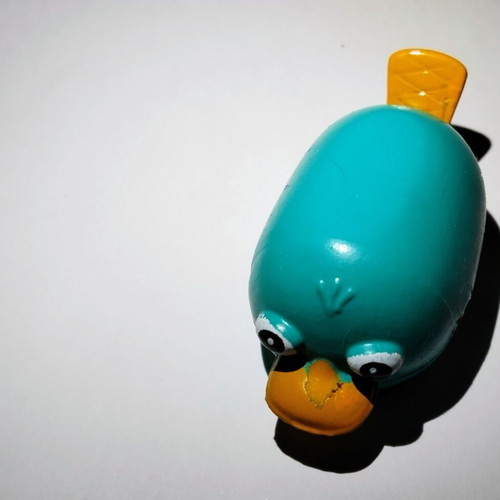 Perry the Platypus Tsum Tsum figure used, Phineas and Ferb Disney