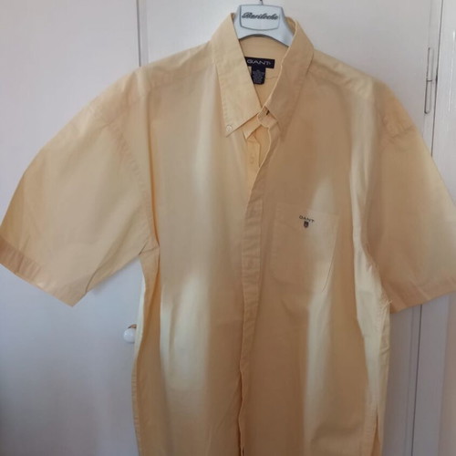 Gant cotton shirt new, size XL, yellow