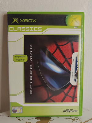 Spiderman Xbox Original game used, action adventure