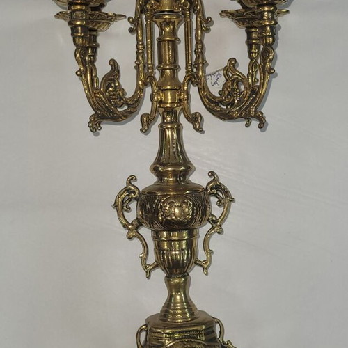 Pentafoto brass candlestick new