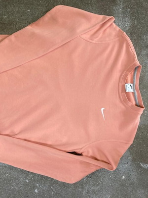 Nike sweater, pastel pink, size M, vintage Y2K style