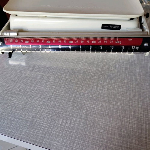 German retro kitchen scale, fully functional