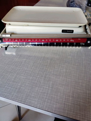 German retro kitchen scale, fully functional