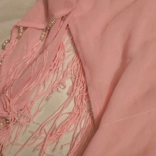 Women’s blouse-scarf new with fringes