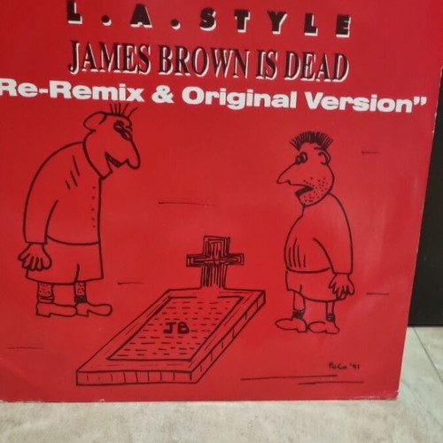 Vinyl James Brown Is Dead used