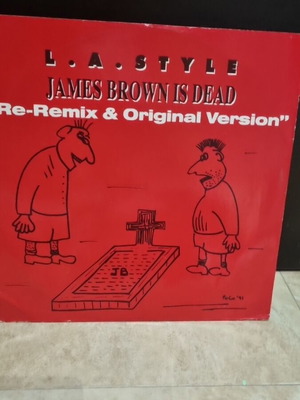 Винил James Brown Is Dead употребяван